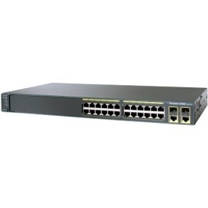 Cisco - Catalyst 2960S 24 GigE, 2 x 10G SFP+ LAN Base